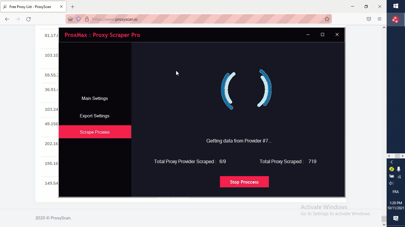 ProxMax :Proxy Scraper Pro by belkharraf | CodeCanyon