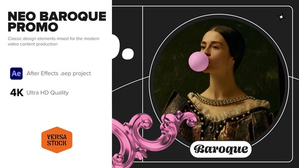 Neo Baroque Fashion Event Product Promotion