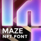 Maze — NFT Font - VideoHive Item for Sale