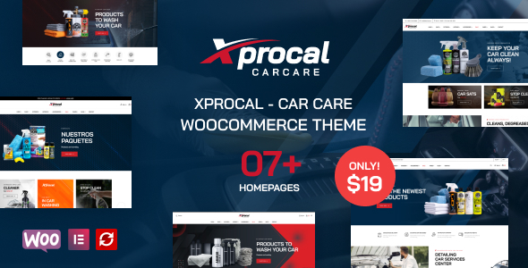 Xprocal – Car Care WooCommerce Theme