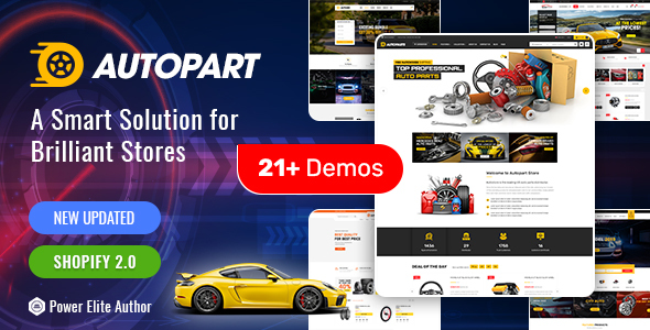 AutoParts – The Auto Parts, Tools, Equipments and Accessories Store Shopify  Theme with Sections