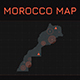 Morocco Map and HUD Elements - VideoHive Item for Sale
