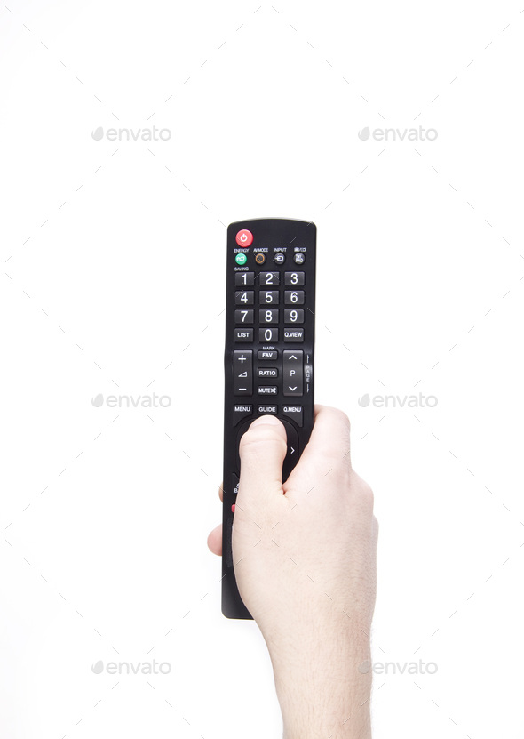 Remote control isolated - Stock Photo - Images