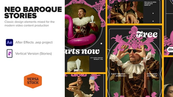 Neo Baroque Fashion Event Product Stories