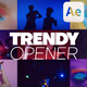 Trendy Opener - VideoHive Item for Sale