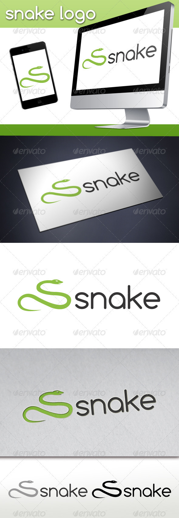 Snake Logo - Animals Logo Templates