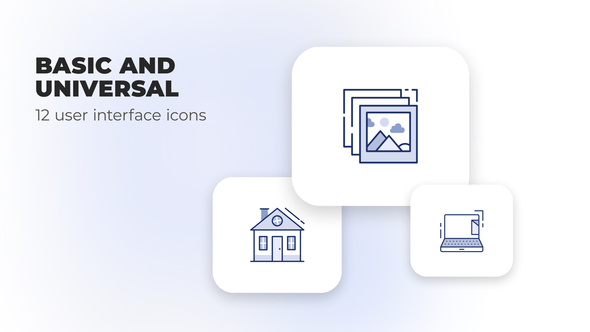Basic and Universal - User Interface Icons