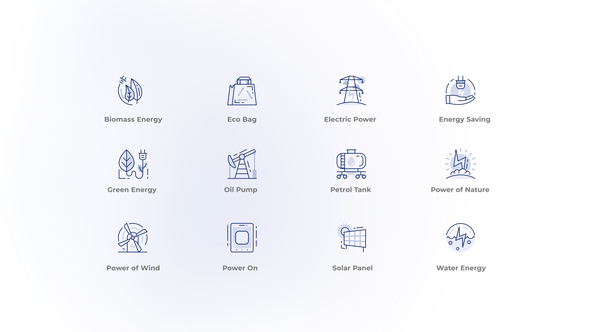 Power and Energy - User Interface Icons