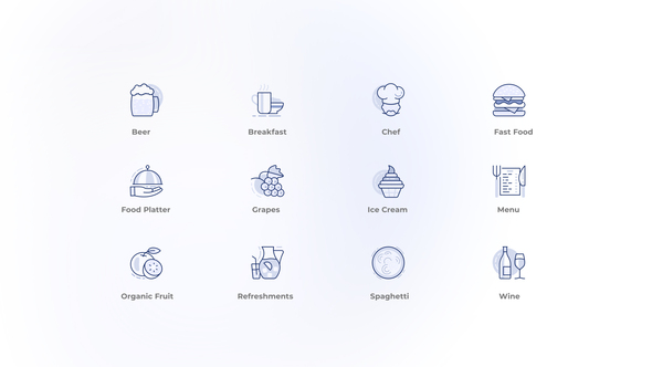 Restaurant and Food - User Interface Icons