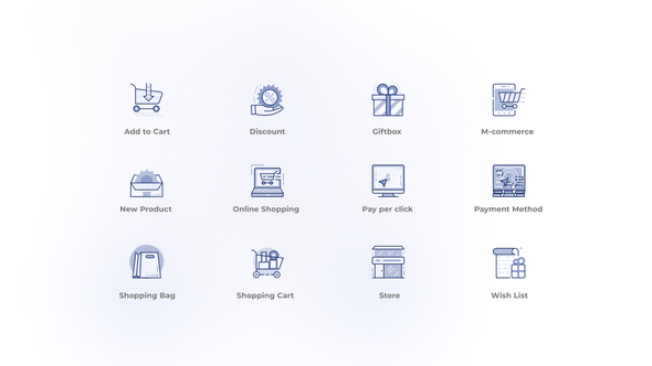 Shopping - User Interface Icons