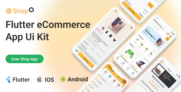 ShopO - Flutter eCommerce App Ui Kit
