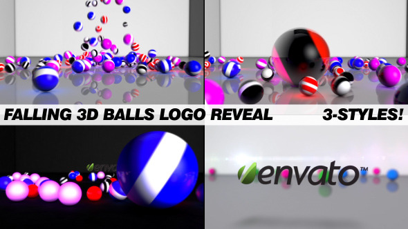 3D Balls Logo - VideoHive 3411730
