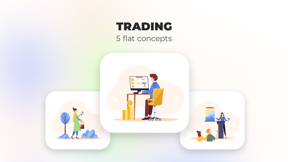 Trading - Flat concept