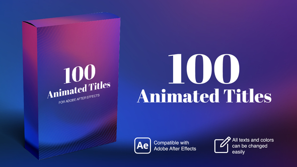 100 Animated Titles