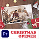 Christmas &amp; New Year Slideshow Opener for Premiere Pro - VideoHive Item for Sale