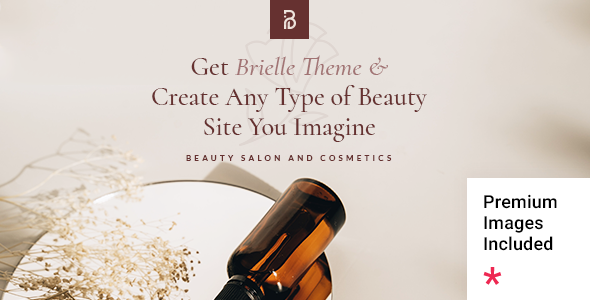 Brielle – Beauty Salon and Cosmetics Theme