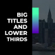 Simple Big Titles I DaVinci Resolve - VideoHive Item for Sale