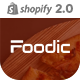 Foodic - Fast Food & Restaurant Responsive Shopify 2.0 Theme