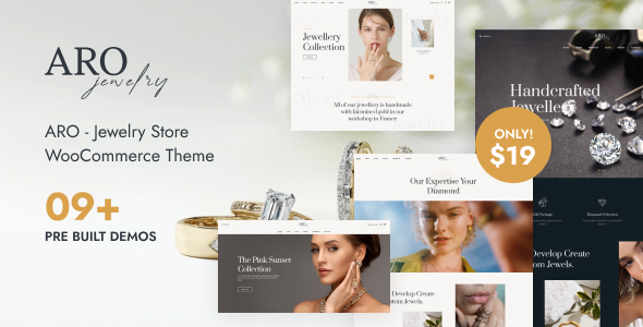 Aro – Jewelry Store WordPress Theme