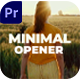 Minimal Opener Slideshow  | MOGRT - VideoHive Item for Sale