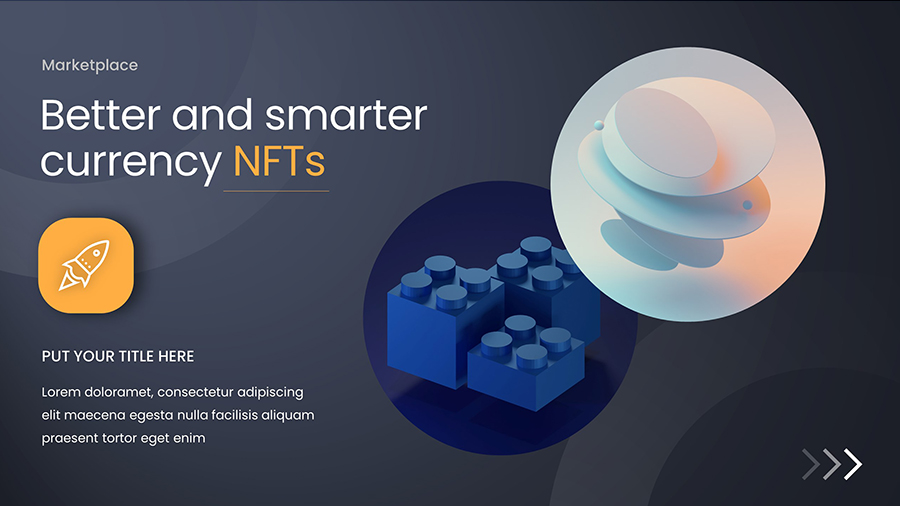 NFT & Metaverse PowerPoint Template, Presentation Templates | GraphicRiver