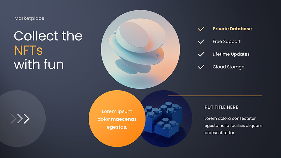 NFT & Metaverse PowerPoint Template, Presentation Templates | GraphicRiver