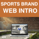 Sports brand website promotion introduction - VideoHive Item for Sale