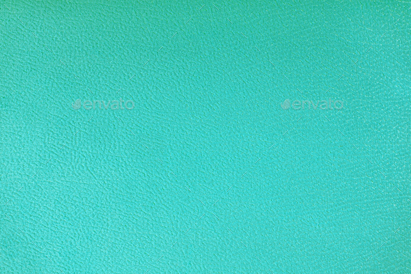 Turquoise Velours Upholstery Fabric Texture Background.