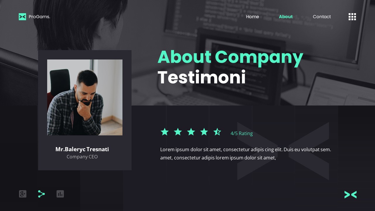 Progams Programming Presentation Template, Presentation Templates ...
