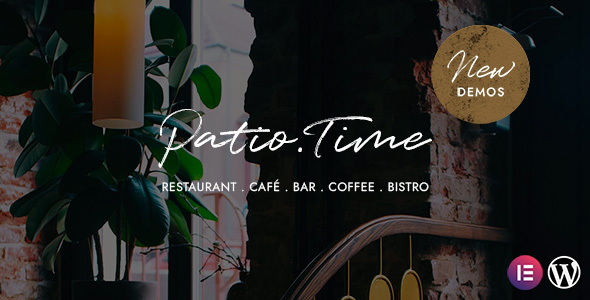 PatioTime – Restaurant WordPress Theme