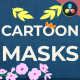 Cartoon Animated Masks for DaVinci Resolve - VideoHive Item for Sale