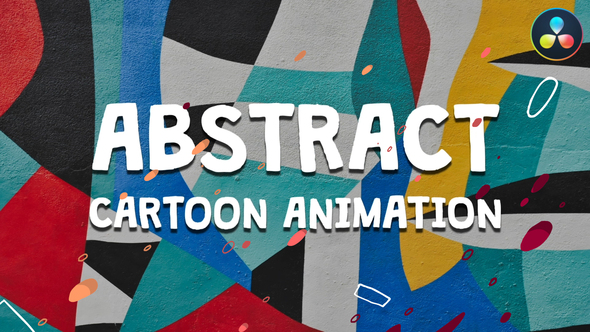 Abstract Cartoon Animations for DaVinci Resolve