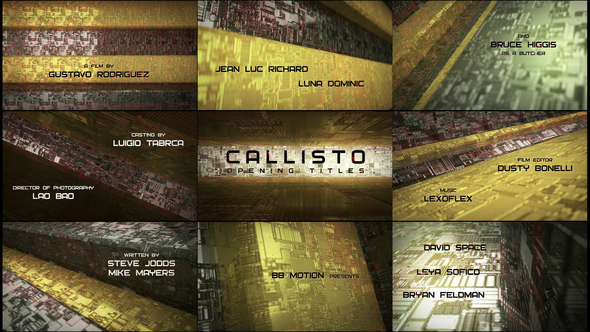 Callisto - Opening Titles