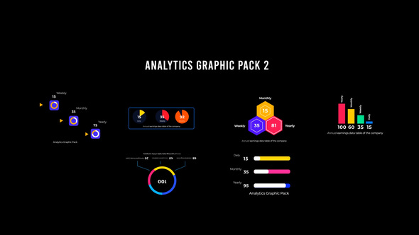 Analytics Graphic Pack 2