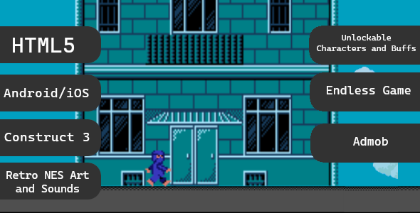 Ninja Stuntman Climb (HTML5)