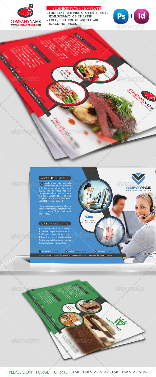 Business Flyer Template Vol5 - Corporate Flyers