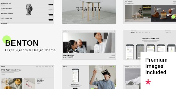 Benton – Digital Agency & Design Theme