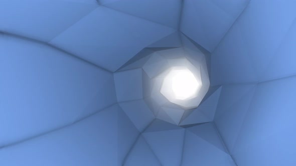 Blue Poly Tunnel Loop