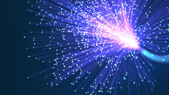 Fiber Optic concept. alt