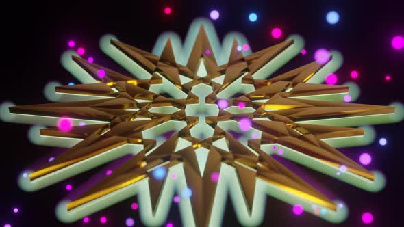 Abstract Multicolor Psychedelic Hypnotic Technology VJ Loop Background alt