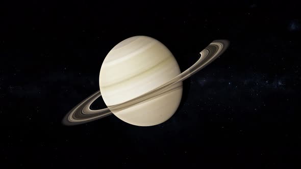 Saturn Planet Spin & Cycle -4
