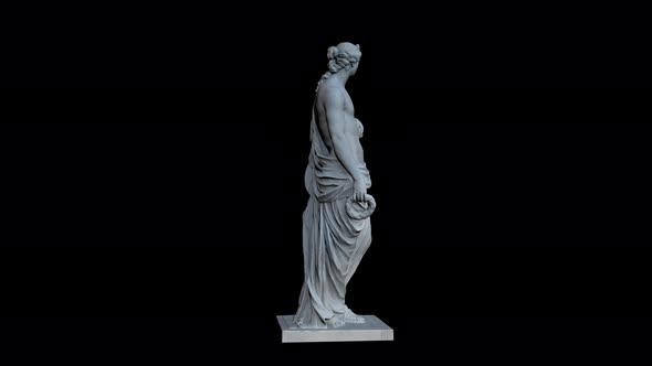Aphrodite Statue 4K