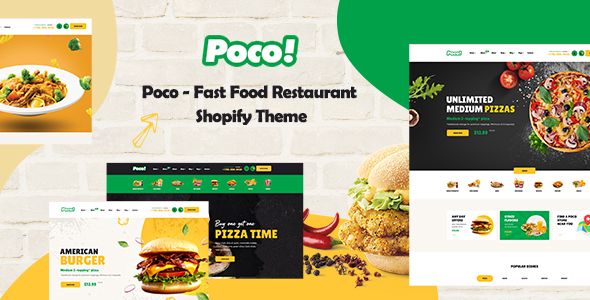 Poco Fast Food Shopify Theme