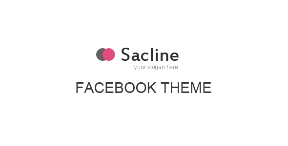 Sacline Facebook Template - ThemeForest 3417023