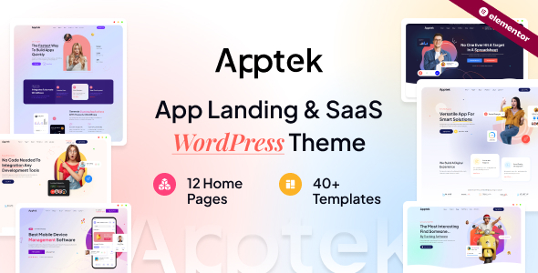Apptek – App & SaaS Theme