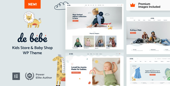 Debebe – Baby Shop and Children Kids Store WordPress