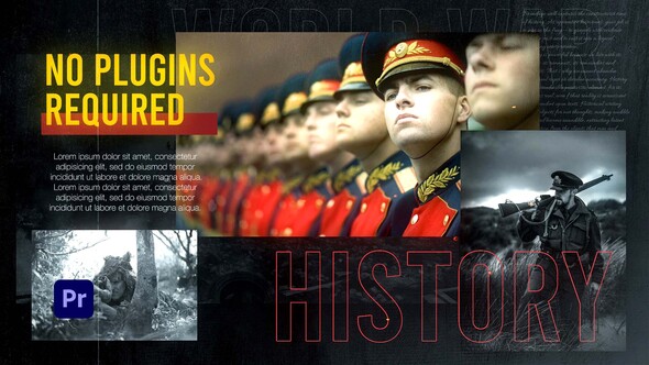 Historical Documentary Slideshow | World War | Stop War | MOGRT