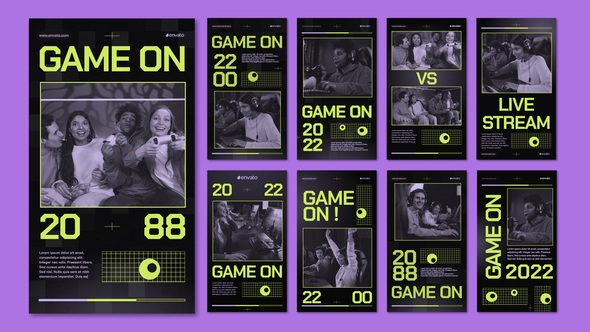 Instagram - Game and Cybersport Stream Promo