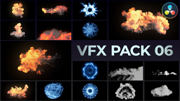 VFX Elements Pack 06 for DaVinci Resolve