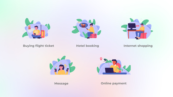 Internet shopping - Flat concepts